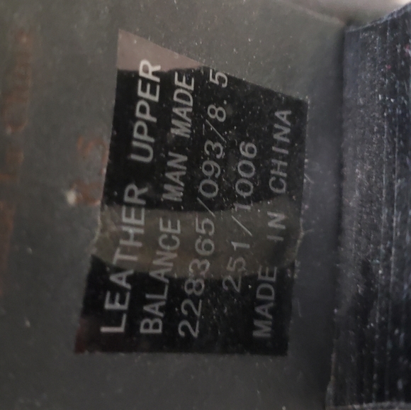 VS Black Upper Leather Over the Knee Boots - Picture 5 of 6